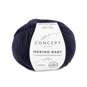 Merino Baby Sehr Dunkelblau/Navy (Fb. 5)