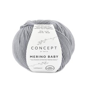 Merino Baby Hellgrau (Fb. 70)