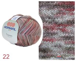 Toujours Fb. 22 Beige Himbeere Rot
