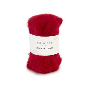 Silky Mohair Fb. 112 Karmin