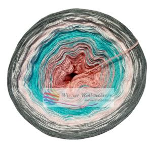 Seidenzuckerl 3-fädig 1000m Rosa innen