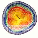 Swirl Weißes Einhorn 3-fädig 1000m Sonne innen